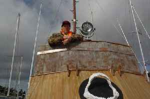 Jaws fans are flocking to a marina in Wales and have been left in tears
