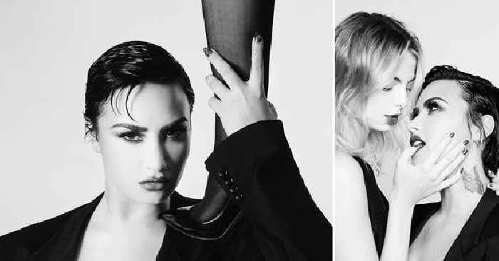 Demi Lovato Stuns Alongside Actress Allie Marie Evans In Edgy Photoshoot Shot By Famed Photographer Tyler Shields