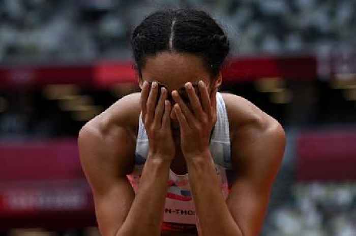 Katarina Johnson-Thompson pulls up injured during Olympics heptathlon in Team GB blow