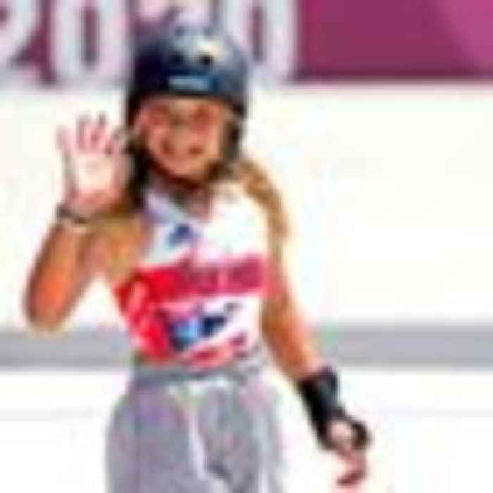 GB skateboarder Sky Brown, 13, wins bronze at Tokyo Olympics