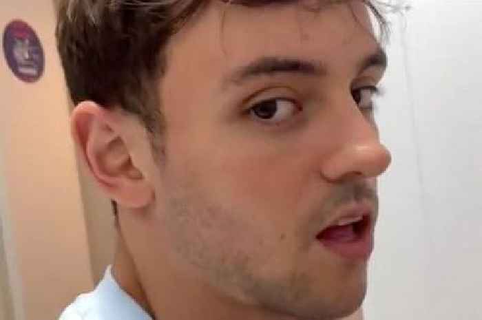 Tom Daley shows off huge box of condoms handed to athletes at Tokyo Olympics