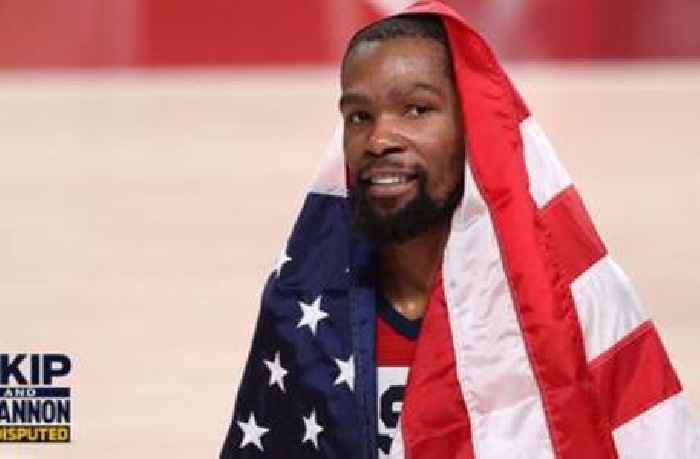 
					'Kevin Durant is unstoppable ' — Skip Bayless reacts to KD leading Team USA to Olympic gold I UNDISPUTED
				