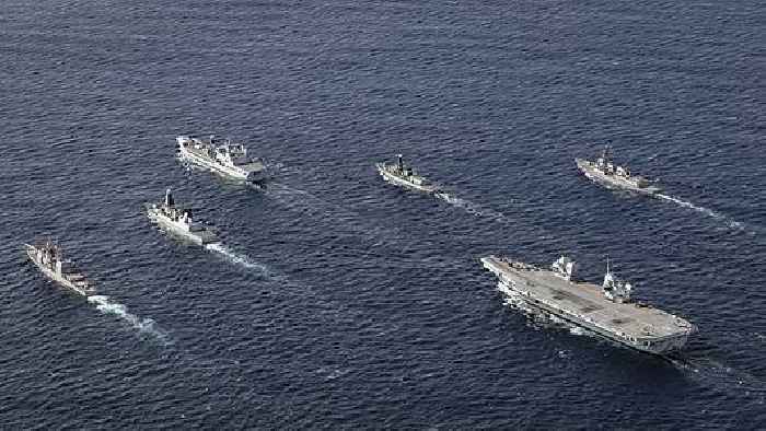 HMS Queen Elizabeth Battle Group Detects Noisy Chinese Submarines Trying to Stalk the Battlegroup on Orders of Beijing