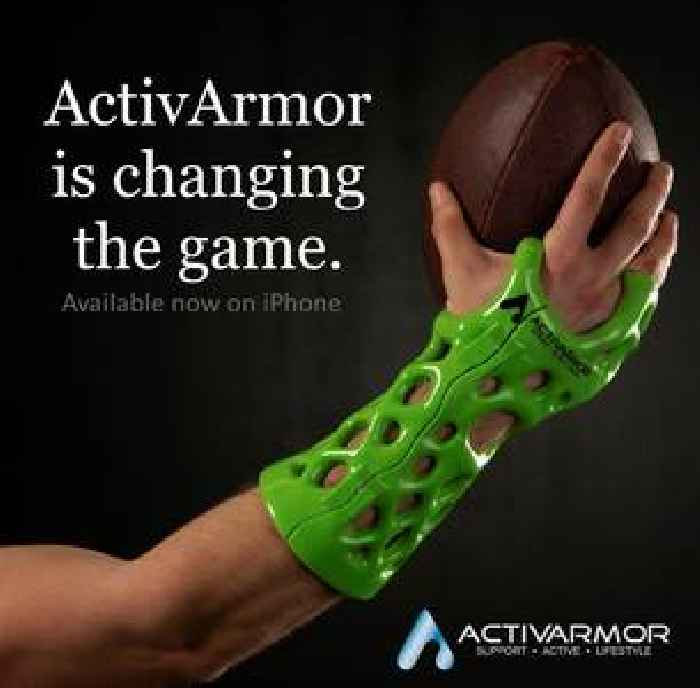 ActivArmor's Innovative Waterproof Custom 3D-Printed Casts are Now Available Nationwide Through an Easily Accessible iOS App - A New Frontier for Fracture Immobilization Technology