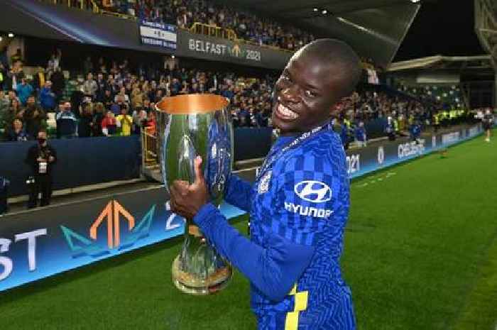 What N'Golo Kante did as his Chelsea teammates celebrated Super Cup success against Villarreal