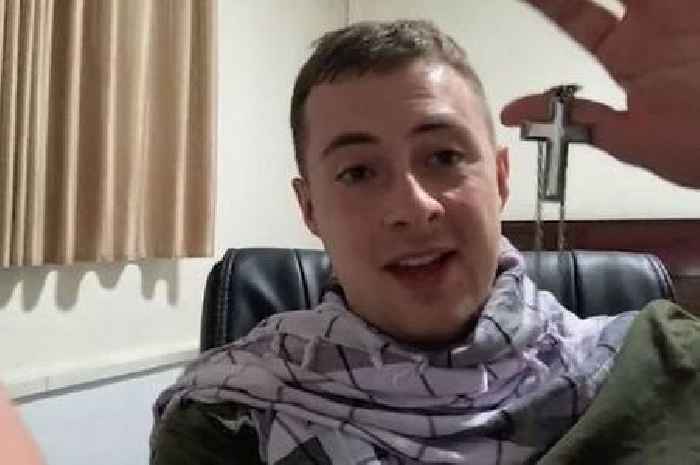 Student who claims to have travelled to Afghanistan for a holiday now says he's been rescued by the British Army