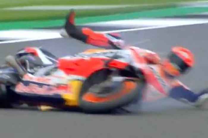 MotoGP star Marc Marquez thrown like ragdoll for over 100 metres in 170mph horror crash