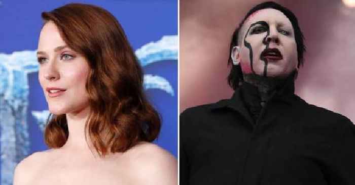 Marilyn Manson Accuser Evan Rachel Wood Takes The Stage To Support Abuse Survivors & Slam The Singer Following Surprise Kanye West 'Donda' Party Appearance