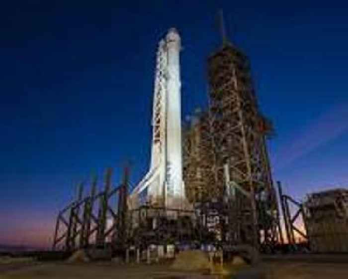 SpaceX launch of robotic arm to space station reset for Sunday