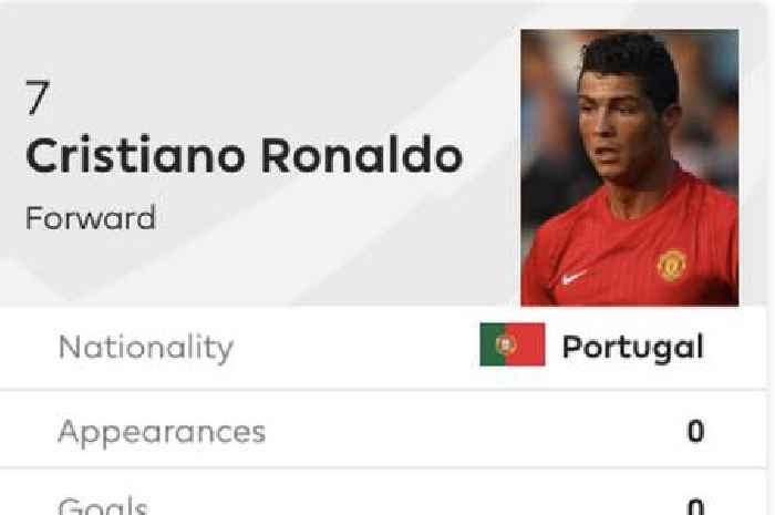 Premier League list Cristiano Ronaldo's Man Utd shirt number - but all not as it seems