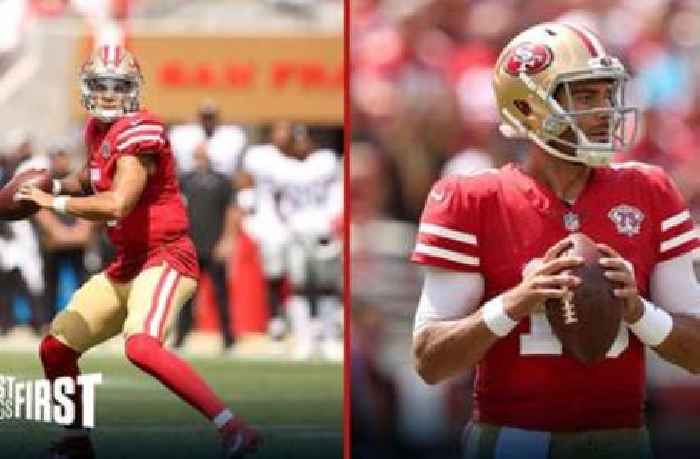 
					Nick Wright: It shouldn't take a Jimmy G injury for 49ers to start Trey Lance I FIRST THINGS FIRST
				