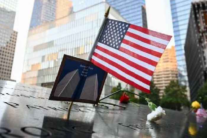 20th Anniversary 9/11 Memorial of the Twin Towers Vandalized With the Word ‘Taliban'