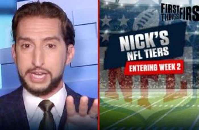 
					Nick Wright reveals his NFL Tiers heading into Week 2 I FIRST THINGS FIRST
				