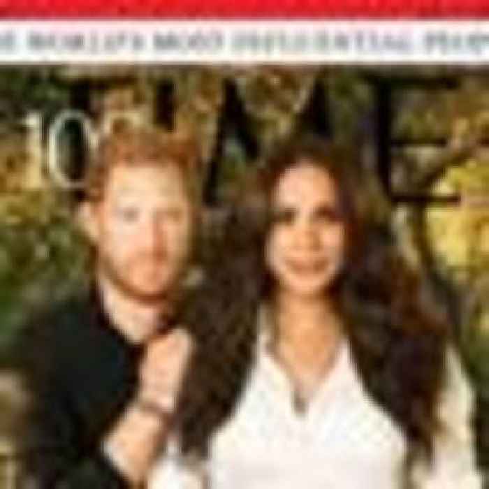 Time 100 2021: Prince Harry and Meghan named two of 100 of the world's most influential people