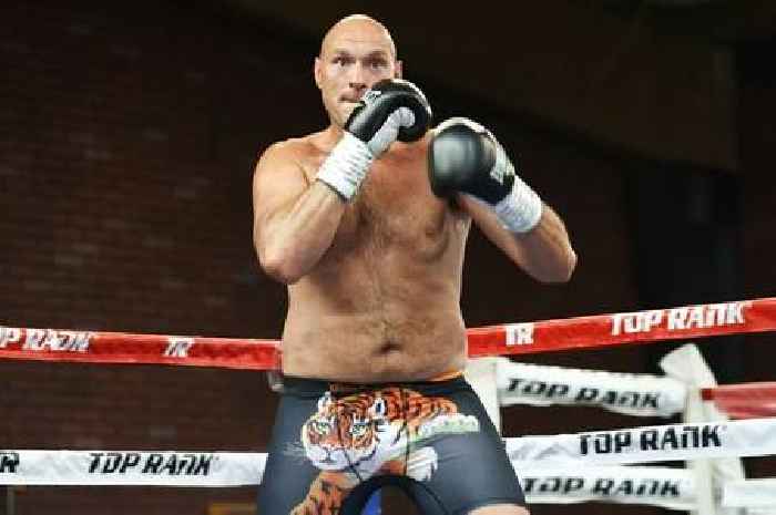 Tyson Fury loves hoovering around the house as it gives him 