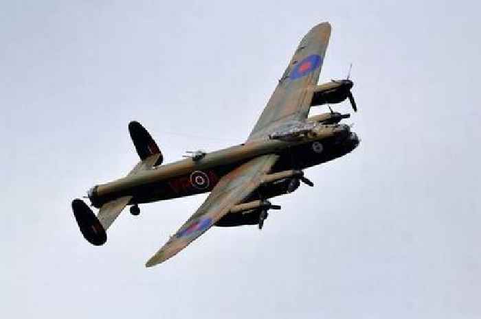 Exact time Lancaster bomber will fly over South Cheshire today