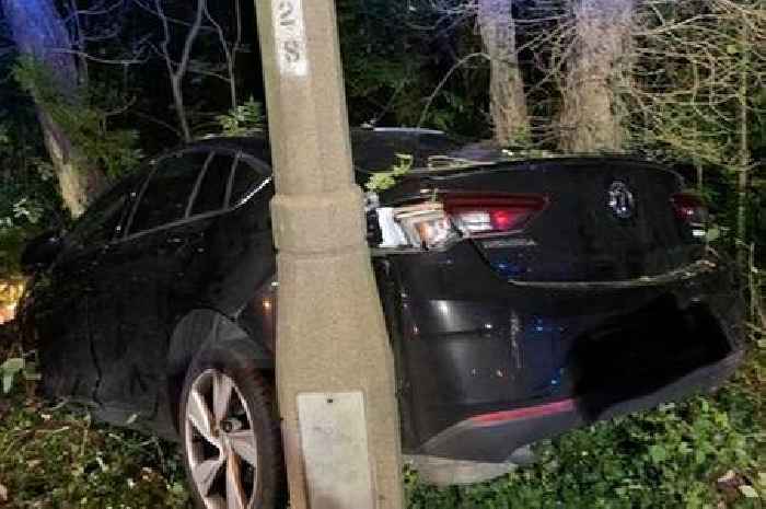 Woman injured after car hits tree in Stourbridge late-night crash