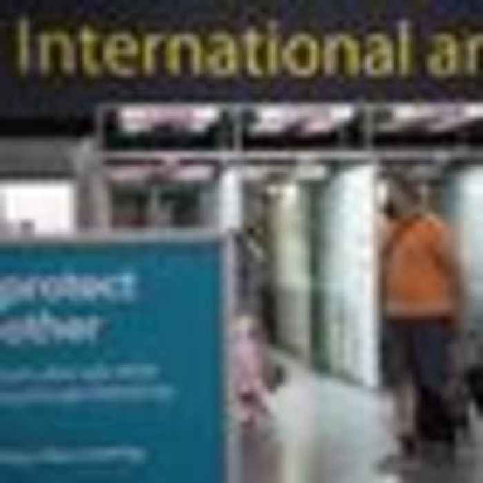 US to relax travel rules for vaccinated passengers from UK and EU, Sky News understands