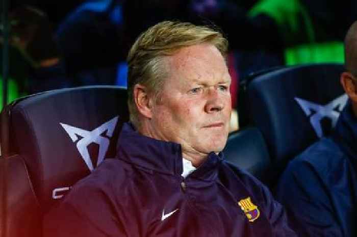 Barcelona fans demand Ronald Koeman gets sacked after playing Gerard Pique up front