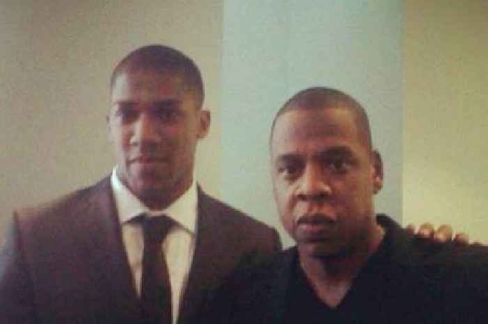 Anthony Joshua feared Jay-Z was going to punch him at Will Smith movie premiere