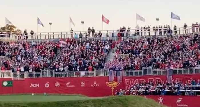 WATCH: Crowd at Golf’s Ryder Cup Spontaneously Sings the Anthem En Masse, And it is Just Spectacular