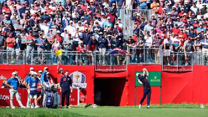 Ryder Cup day two: Updates from Saturday as Whistling Straits as Rory McIlroy dropped for morning four-balls