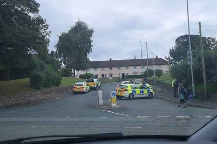 Heavy police presence at Congleton incident