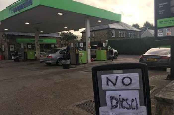 Where in Derbyshire fuel is being sold as petrol panic buying continues