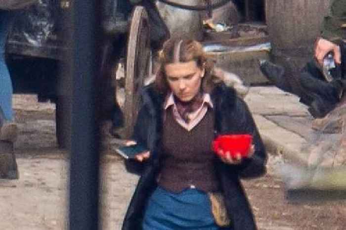 Millie Bobby Brown spotted in Hull's Old Town during Enola Holmes 2 filming