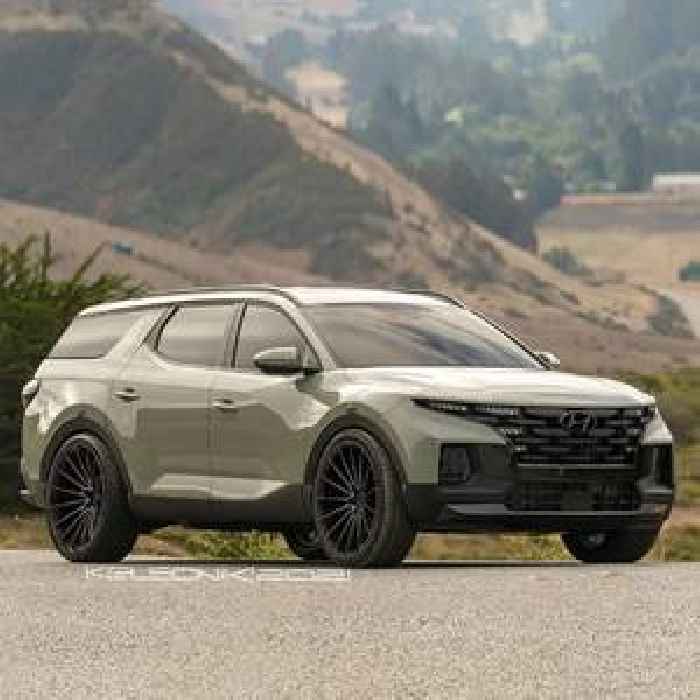 CGI Hyundai Santa Cruz SUV Return Flaunts Tuned Looks, Tucson Might Be Envious