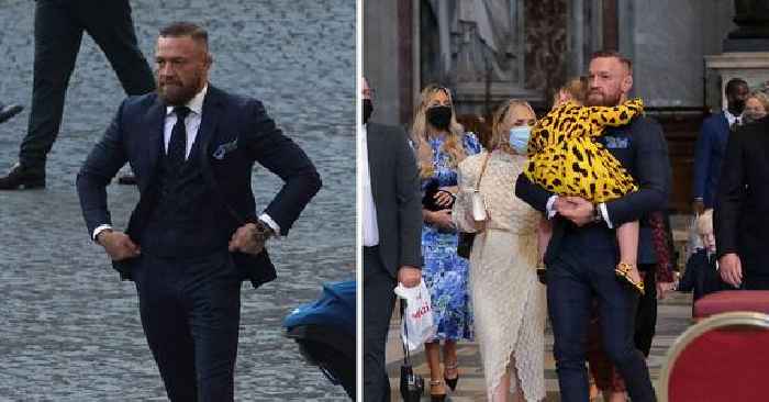 Conor McGregor Spotted With Family At Christening For Son Rían Hours Before UFC Champ Broke Italian DJ's Nose
