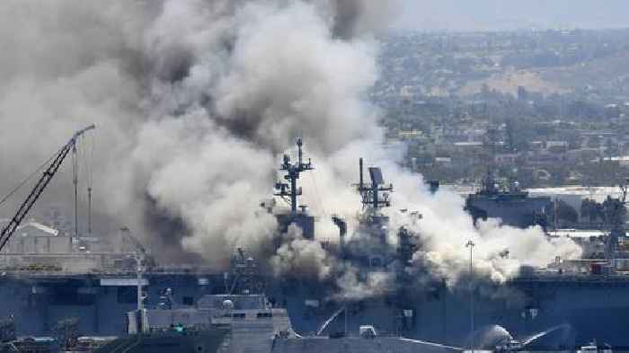 Navy Probe Finds Major Failures In Fire That Destroyed Ship