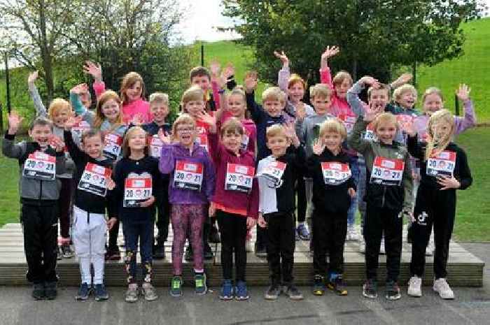 Castle Douglas Primary pupils take part in Virgin Money Giving Mini London Marathon