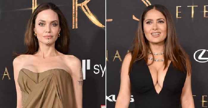 Angelina Jolie, Salma Hayek & More 'Eternals' Stars Miss Elle's Women In Hollywood Event Due To Possible COVID-19 Exposure Following Marvel Film Premiere