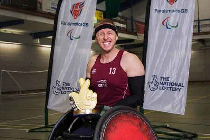 Evergreen Aaron Phipps targeting shot at Paris glory after Britain's wheelchair rugby squad bag National Lottery Award