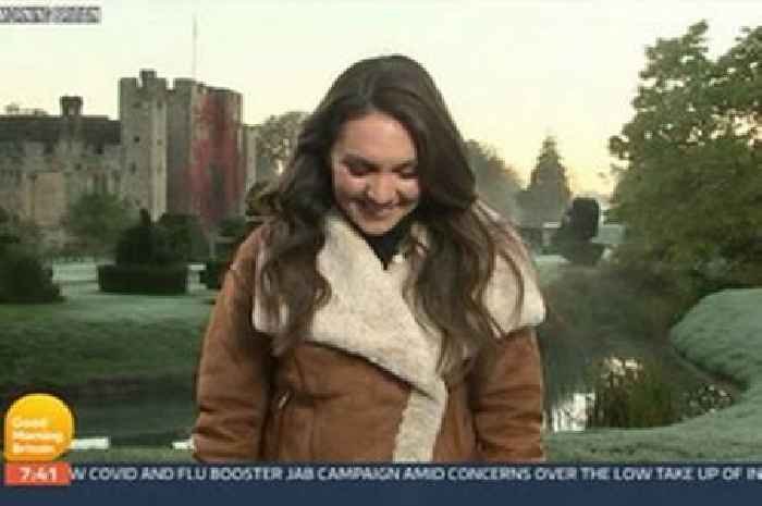 Adil Ray spots glaring problem with Laura Tobin's ITV Good Morning Britain outfit