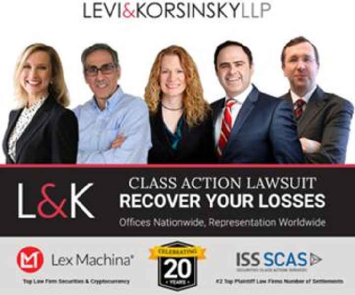 CLASS ACTION UPDATE for SAVA, SPPI and HYZN: Levi & Korsinsky, LLP Reminds Investors of Class Actions on Behalf of Shareholders