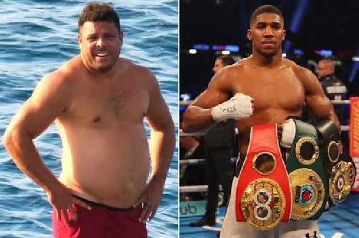 Brazil legend Ronaldo once weighed more than Anthony Joshua's career heaviest