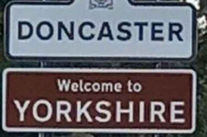 Mystery over road sign which places North Lincolnshire village in Yorkshire