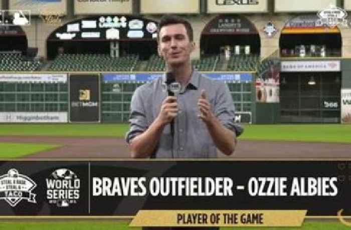 
					Ozzie Albies is Ben Verlanders' World Series Game 1 player of the game | Flippin' Bats
				