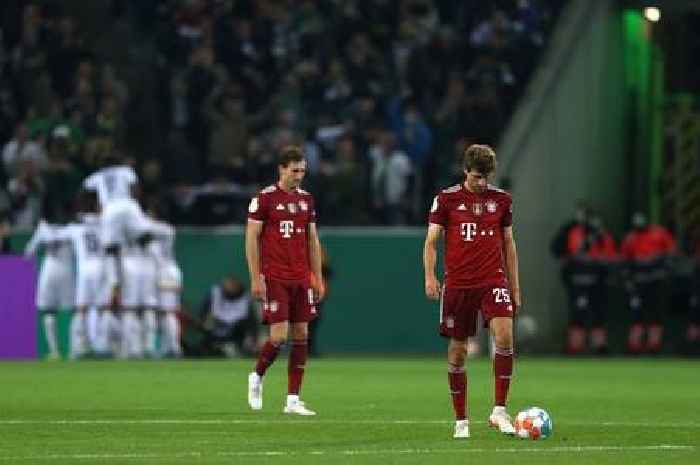 Bayern Munich suffer humiliating 5-0 defeat to Borussia Monchengladbach