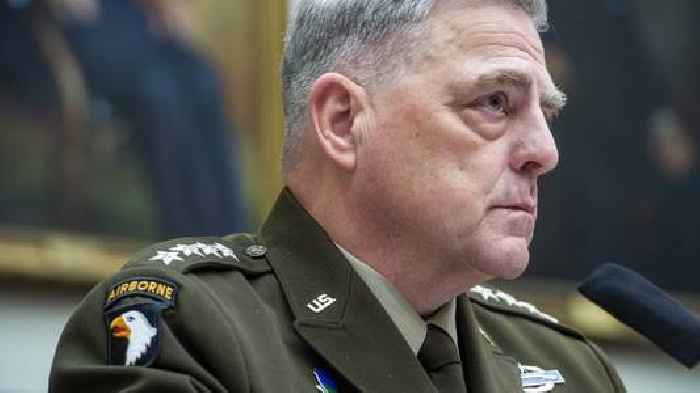 Gen. Milley Calls Chinese Weapon Test 'Very Concerning'