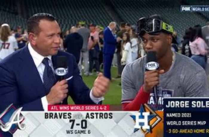 
					'MLB on FOX' crew talks with World Series MVP Jorge Soler
				