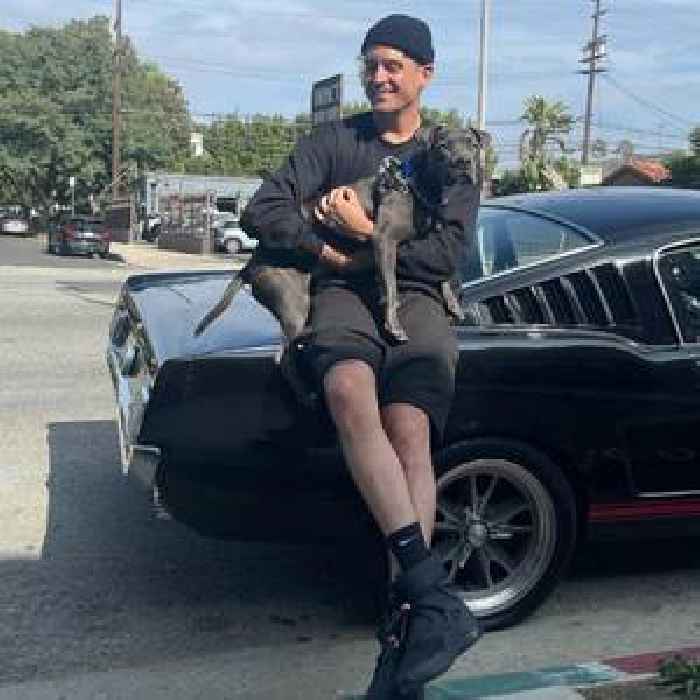 G-Eazy Adopts Pit Bull, Drives It in His Mustang, He Shares He's 