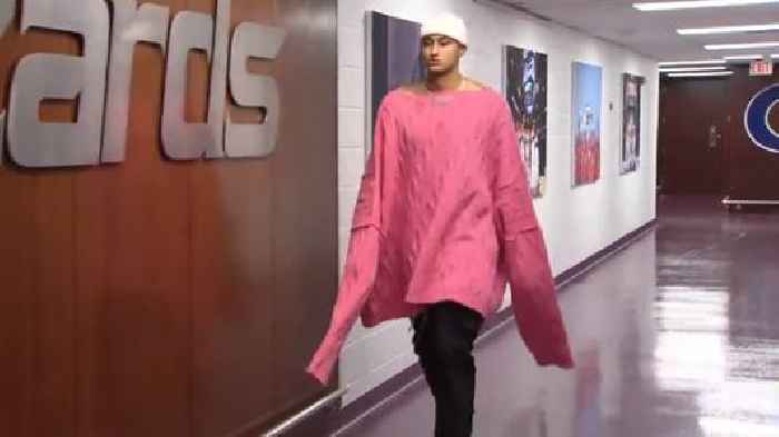 NBA Star Roasted for Outrageously Large Sweater: ‘Grandma Misread His Height as 10-foot-6’