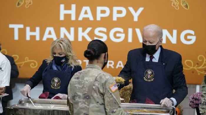 President Biden Opens Holidays With 'Friendsgiving' And Christmas Tree
