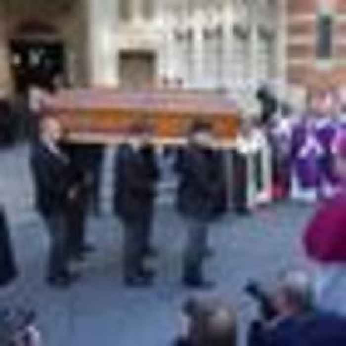 Pope leads tributes to Sir David Amess at murdered MP's Westminster funeral