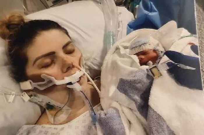 Mum gave birth to baby while in a coma battling Covid