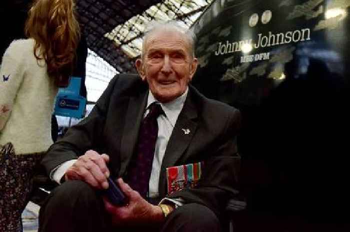 Last surviving Dambuster 'Johnny' Johnson celebrates 100th birthday