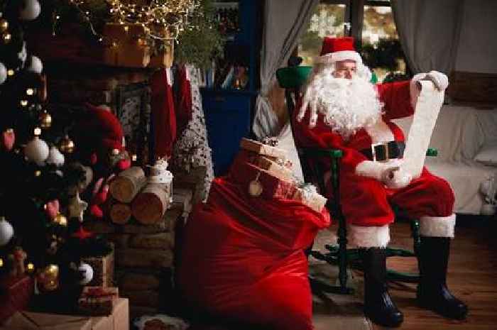 Santa's grotto in Cornwall's towns for Christmas 2021